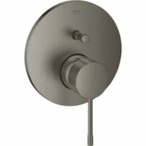 Внешняя часть смесителя для ванны GROHE Essence скрытого монтажа на 2 потребителя, круглая, темный графит матовый (24167AL1) Внешняя часть смесителя для ванны GROHE Essence скрытого монтажа на 2 потребителя, круглая, темный графит матовый (24167AL1)