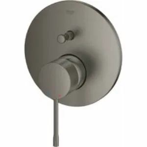 Внешняя часть смесителя для ванны GROHE Essence скрытого монтажа на 2 потребителя, круглая, темный графит матовый (24167AL1) Внешняя часть смесителя для ванны GROHE Essence скрытого монтажа на 2 потребителя, круглая, темный графит матовый (24167AL1)