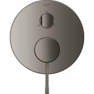 Внешняя часть смесителя для ванны GROHE Essence на 3 потребителя, темный графит глянец (24169A01) Внешняя часть смесителя для ванны GROHE Essence на 3 потребителя, темный графит глянец (24169A01)