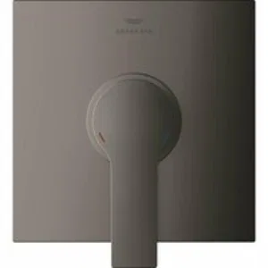 Внешняя часть смесителя для душа GROHE Allure скрытого монтажа, квадратная, темный графит глянец (19317A01) Внешняя часть смесителя для душа GROHE Allure скрытого монтажа, квадратная, темный графит глянец (19317A01)