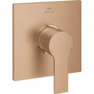 Внешняя часть смесителя для душа GROHE Allure скрытого монтажа, квадратная, теплый закат матовый (19317DL1)