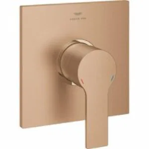 Внешняя часть смесителя для душа GROHE Allure скрытого монтажа, квадратная, теплый закат матовый (19317DL1) Внешняя часть смесителя для душа GROHE Allure скрытого монтажа, квадратная, теплый закат матовый (19317DL1)