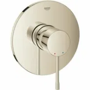 Внешняя часть смесителя для душа GROHE Essence скрытого монтажа, круглая, никель глянец (24168BE1)