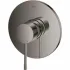 Внешняя часть смесителя для душа GROHE Essence скрытого монтажа, круглая, темный графит глянец (24168A01) Внешняя часть смесителя для душа GROHE Essence скрытого монтажа, круглая, темный графит глянец (24168A01)