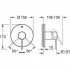 Внешняя часть смесителя для душа GROHE Essence скрытого монтажа, круглая, холодный рассвет матовый (24168GN1) Внешняя часть смесителя для душа GROHE Essence скрытого монтажа, круглая, холодный рассвет матовый (24168GN1)