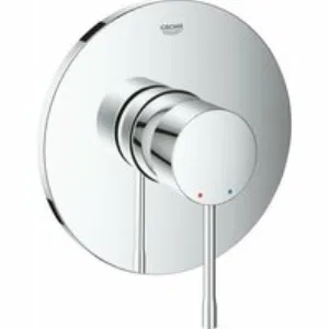 Внешняя часть смесителя для душа GROHE Essence скрытого монтажа, круглая, хром (24168001) Внешняя часть смесителя для душа GROHE Essence скрытого монтажа, круглая, хром (24168001)