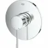 Внешняя часть смесителя для душа GROHE Essence скрытого монтажа, круглая, хром (24168001) Внешняя часть смесителя для душа GROHE Essence скрытого монтажа, круглая, хром (24168001)