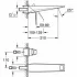 Внешняя часть смесителя для раковины GROHE Allure Brilliant на 2 отверстия, M-Size, хром (29403000) Внешняя часть смесителя для раковины GROHE Allure Brilliant на 2 отверстия, M-Size, хром (29403000)
