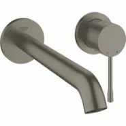 Внешняя часть смесителя для раковины GROHE Essence скрытого монтажа, на 2 отверстия, L-Size, темный графит матовый (29193AL1)