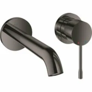 Внешняя часть смесителя для раковины GROHE Essence скрытого монтажа, на 2 отверстия, M-Size, темный графит глянец (29192A01) Внешняя часть смесителя для раковины GROHE Essence скрытого монтажа, на 2 отверстия, M-Size, темный графит глянец (29192A01)