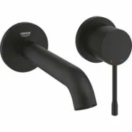 Внешняя часть смесителя для раковины GROHE Essence скрытого монтажа, на 2 отверстия, M-Size, фантомный черный (29192KF1)