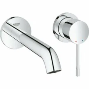 Внешняя часть смесителя для раковины GROHE Essence скрытого монтажа, на 2 отверстия, M-Size, хром (29192001) Внешняя часть смесителя для раковины GROHE Essence скрытого монтажа, на 2 отверстия, M-Size, хром (29192001)