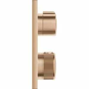 Внешняя часть термостата для душа GROHE Allure скрытого монтажа на 2 потребителя, квадратная, теплый закат матовый (29181DL2) Внешняя часть термостата для душа GROHE Allure скрытого монтажа на 2 потребителя, квадратная, теплый закат матовый (29181DL2)