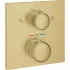 Внешняя часть термостата для душа GROHE Allure скрытого монтажа на 2 потребителя, квадратная, холодный рассвет матовый (29181GN2) Внешняя часть термостата для душа GROHE Allure скрытого монтажа на 2 потребителя, квадратная, холодный рассвет матовый (29181GN2)