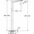 Излив для ванны GROHE Allure Brilliant напольного монтажа, внешняя часть, суперсталь (13301DC0) Излив для ванны GROHE Allure Brilliant напольного монтажа, внешняя часть, суперсталь (13301DC0)