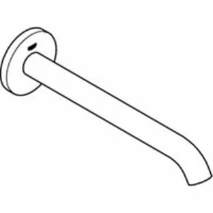 Излив для ванны GROHE Essence, темный графит глянец (13449A01) Излив для ванны GROHE Essence, темный графит глянец (13449A01)