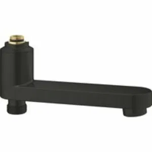 Излив для смесителей GROHE поворотный со встроенным переключателем ванна/душ, матовый черный (134502430) Излив для смесителей GROHE поворотный со встроенным переключателем ванна/душ, матовый черный (134502430)