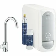 Кран для кухонной мойки GROHE Blue Home Mono с системой фильтрации, охлаждения и газирования воды, Wi-Fi, хром (31498001)