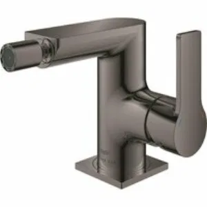 Смеситель для биде GROHE Allure с донным клапаном, темный графит глянец (24160A01) Смеситель для биде GROHE Allure с донным клапаном, темный графит глянец (24160A01)