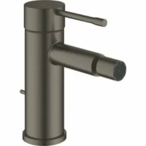 Смеситель для биде GROHE Essence с донным клапаном, темный графит матовый (24178AL1) Смеситель для биде GROHE Essence с донным клапаном, темный графит матовый (24178AL1)