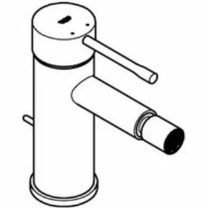 Смеситель для биде GROHE Essence с донным клапаном, теплый закат глянец (24178DA1) Смеситель для биде GROHE Essence с донным клапаном, теплый закат глянец (24178DA1)
