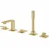 Смеситель для ванны GROHE Allure двухвентильный, на 5 отверстий, на край ванны, холодный рассвет матовый (25221GN1) Смеситель для ванны GROHE Allure двухвентильный, на 5 отверстий, на край ванны, холодный рассвет матовый (25221GN1)