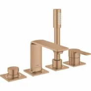 Смеситель для ванны GROHE Allure на 4 отверстия, на край ванны, теплый закат матовый (19316DL1)