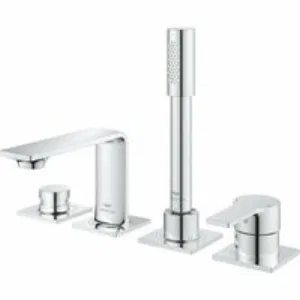 Смеситель для ванны GROHE Allure на 4 отверстия, на край ванны, хром (19316001) Смеситель для ванны GROHE Allure на 4 отверстия, на край ванны, хром (19316001)