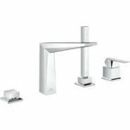 Смеситель для ванны GROHE Allure Brilliant на 4 отверстия, на борт ванны, хром (29405000)