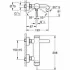 Смеситель для ванны GROHE Essence, холодный рассвет глянец (25250GL1) Смеситель для ванны GROHE Essence, холодный рассвет глянец (25250GL1)