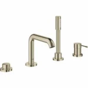 Смеситель для ванны GROHE Essence на 4 отверстия, никель глянцевый (25251BE1) Смеситель для ванны GROHE Essence на 4 отверстия, никель глянцевый (25251BE1)