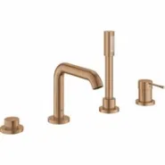 Смеситель для ванны GROHE Essence на 4 отверстия, теплый закат матовый (25251DL1)