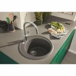 Смеситель для кухни GROHE BauEdge с вытяжным изливом, хром (30536000) Смеситель для кухни GROHE BauEdge с вытяжным изливом, хром (30536000)