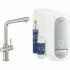 Смеситель для кухни GROHE Blue Home с системой фильтрации, охлаждения и газирования воды, Wi-Fi, суперсталь (31454DC1) Смеситель для кухни GROHE Blue Home с системой фильтрации, охлаждения и газирования воды, Wi-Fi, суперсталь (31454DC1)