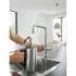 Смеситель для кухни GROHE Blue Home с системой фильтрации, охлаждения и газирования воды, Wi-Fi, суперсталь (31456DC1) Смеситель для кухни GROHE Blue Home с системой фильтрации, охлаждения и газирования воды, Wi-Fi, суперсталь (31456DC1)