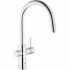 Смеситель для кухни GROHE Blue Professional с вытяжным изливом, функцией фильтрации, системой охлаждения и газирования воды, Wi-Fi, хром (313 Смеситель для кухни GROHE Blue Professional с вытяжным изливом, функцией фильтрации, системой охлаждения и газирования воды, Wi-Fi, хром (313