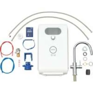 Смеситель для кухни GROHE Blue Professional с вытяжным изливом, функцией фильтрации, системой охлаждения и газирования воды, Wi-Fi, хром (313 Смеситель для кухни GROHE Blue Professional с вытяжным изливом, функцией фильтрации, системой охлаждения и газирования воды, Wi-Fi, хром (313