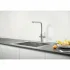 Смеситель для кухни GROHE Blue Professional с вытяжным изливом, функцией фильтрации, системой охлаждения и газирования воды, Wi-Fi, хром (313 Смеситель для кухни GROHE Blue Professional с вытяжным изливом, функцией фильтрации, системой охлаждения и газирования воды, Wi-Fi, хром (313