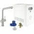 Смеситель для кухни GROHE Blue Professional с функцией фильтрации, с системой охлаждения и газирования воды, Wi-Fi, суперсталь (31347DC3) Смеситель для кухни GROHE Blue Professional с функцией фильтрации, с системой охлаждения и газирования воды, Wi-Fi, суперсталь (31347DC3)