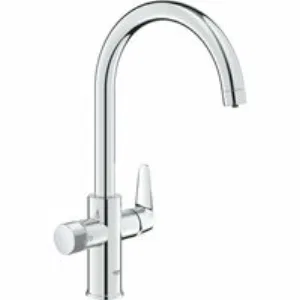 Смеситель для кухонной мойки GROHE Blue Pure BauCurve с функцией фильтрации, без фильтра в комплекте, хром (30580000) Смеситель для кухонной мойки GROHE Blue Pure BauCurve с функцией фильтрации, без фильтра в комплекте, хром (30580000)