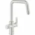 Смеситель для кухонной мойки GROHE Blue Pure Eurosmart с функцией фильтрации, без фильтра в комплекте, суперсталь (30583DC0) Смеситель для кухонной мойки GROHE Blue Pure Eurosmart с функцией фильтрации, без фильтра в комплекте, суперсталь (30583DC0)