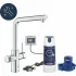 Смеситель для кухонной мойки GROHE Blue Pure Minta с функцией фильтрации, с фильтром в комплекте, хром (30589000) Смеситель для кухонной мойки GROHE Blue Pure Minta с функцией фильтрации, с фильтром в комплекте, хром (30589000)