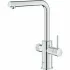 Смеситель для кухонной мойки GROHE Blue Pure Minta с функцией фильтрации, без фильтра в комплекте, хром (30590000) Смеситель для кухонной мойки GROHE Blue Pure Minta с функцией фильтрации, без фильтра в комплекте, хром (30590000)