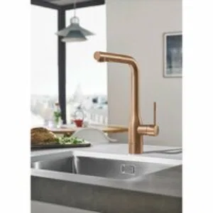 Смеситель для кухни GROHE Essence с вытяжным изливом 2jet, теплый закат матовый (30504DL0) Смеситель для кухни GROHE Essence с вытяжным изливом 2jet, теплый закат матовый (30504DL0)