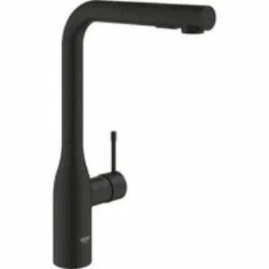 Смеситель для кухни GROHE Essence с вытяжным изливом 2jet, фантомный черный (30504KF0) Смеситель для кухни GROHE Essence с вытяжным изливом 2jet, фантомный черный (30504KF0)