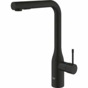 Смеситель для кухни GROHE Essence с вытяжным изливом 2jet, фантомный черный (30504KF0) Смеситель для кухни GROHE Essence с вытяжным изливом 2jet, фантомный черный (30504KF0)