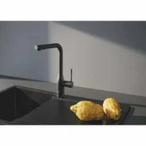 Смеситель для кухни GROHE Essence с вытяжным изливом 2jet, фантомный черный (30504KF0) Смеситель для кухни GROHE Essence с вытяжным изливом 2jet, фантомный черный (30504KF0)