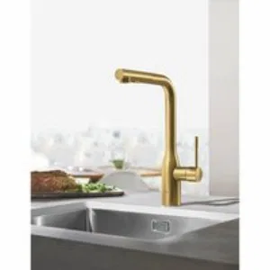Смеситель для кухни GROHE Essence с вытяжным изливом 2jet, холодный рассвет матовый (30504GN0) Смеситель для кухни GROHE Essence с вытяжным изливом 2jet, холодный рассвет матовый (30504GN0)