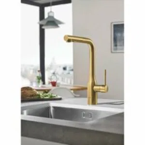 Смеситель для кухни GROHE Essence с вытяжным изливом 2jet, холодный рассвет матовый (30504GN0) Смеситель для кухни GROHE Essence с вытяжным изливом 2jet, холодный рассвет матовый (30504GN0)