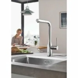 Смеситель для кухни GROHE Essence с вытяжным изливом 2jet, хром (30504000) Смеситель для кухни GROHE Essence с вытяжным изливом 2jet, хром (30504000)